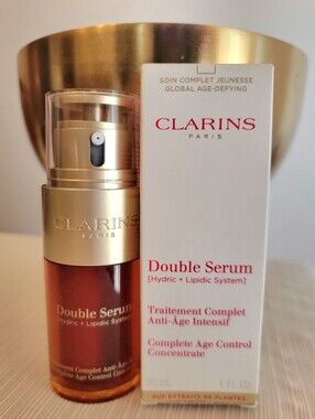 Clarins Paris Double Serum Complete Age Control Concentrate 30ml 1oz NIB